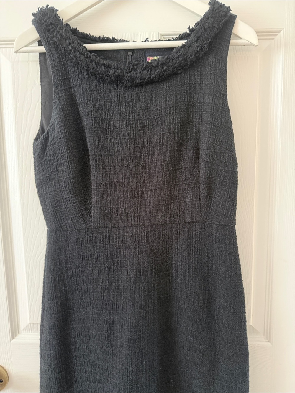 J Crew black dress